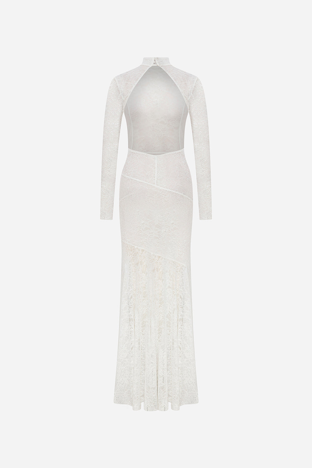 Bailey - Backless Lace Maxi Dress