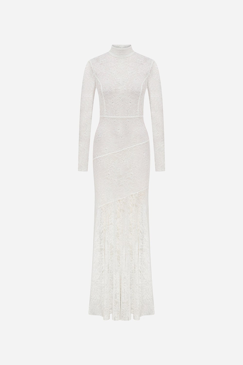 Bailey - Backless Lace Maxi Dress