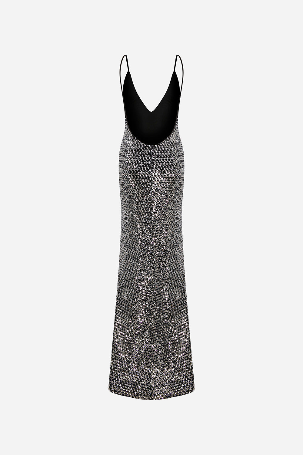 Gia - V Neck Sequin Maxi Dress