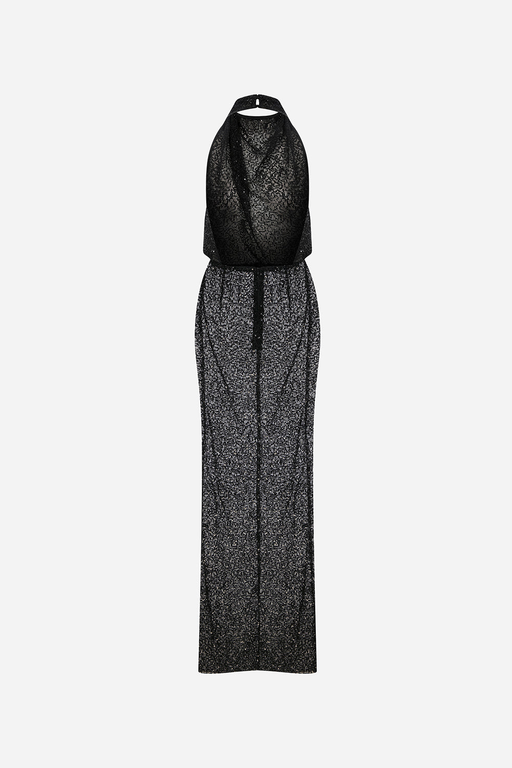 Diana - Sequin Maxi Dress with Twist Detail