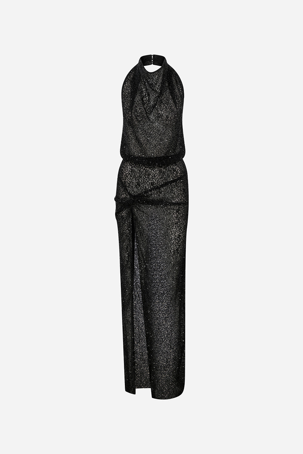 Diana - Sequin Maxi Dress with Twist Detail