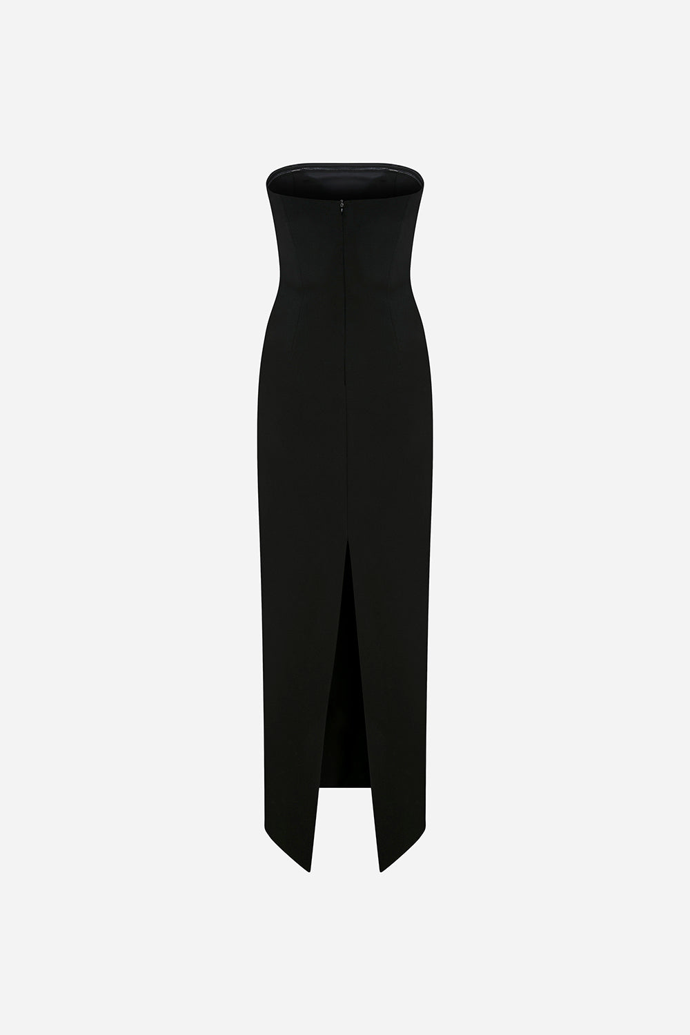 Camille - Strapless Tuxedo Maxi Dress