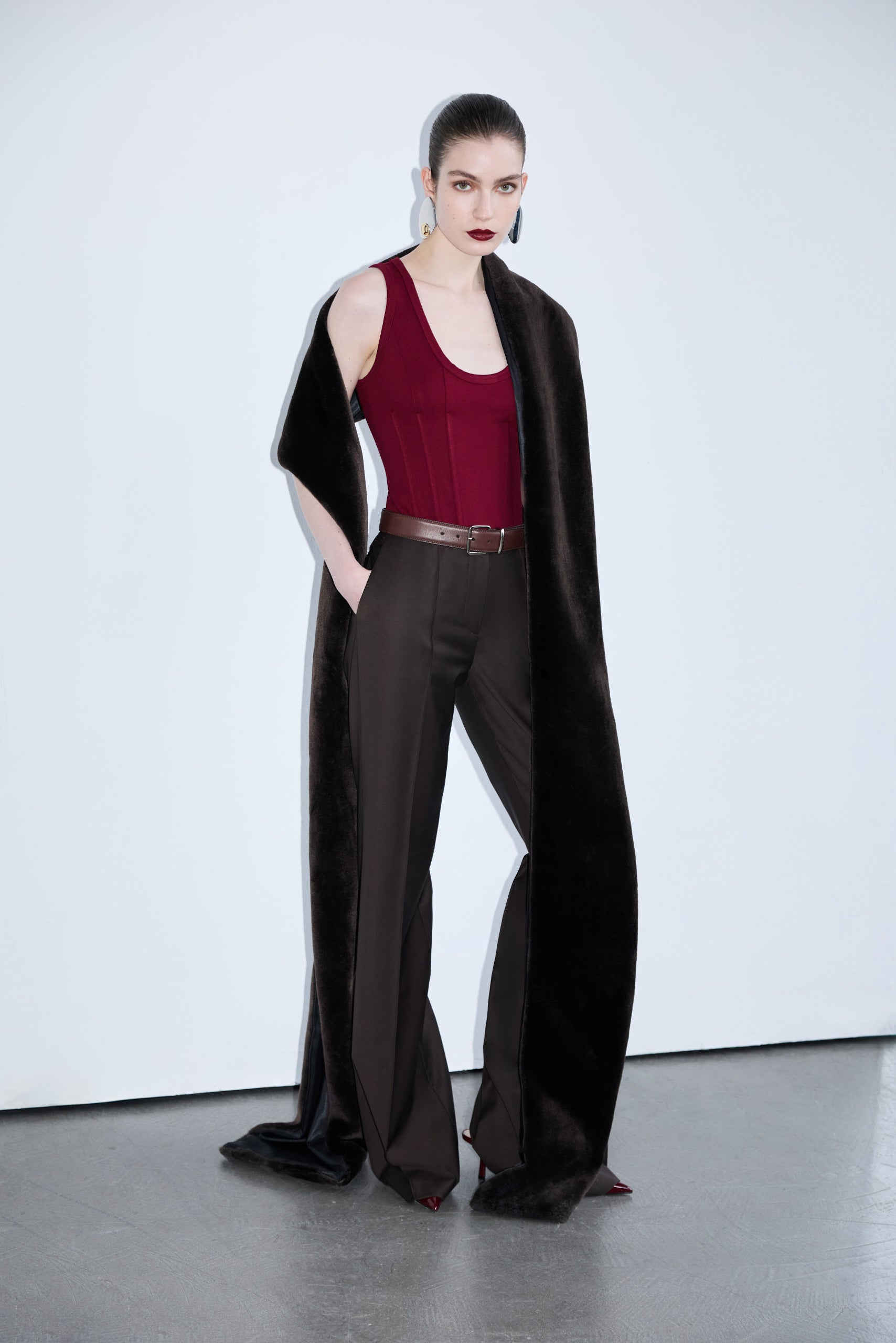 Syvie - Regular Fit Wool Trousers