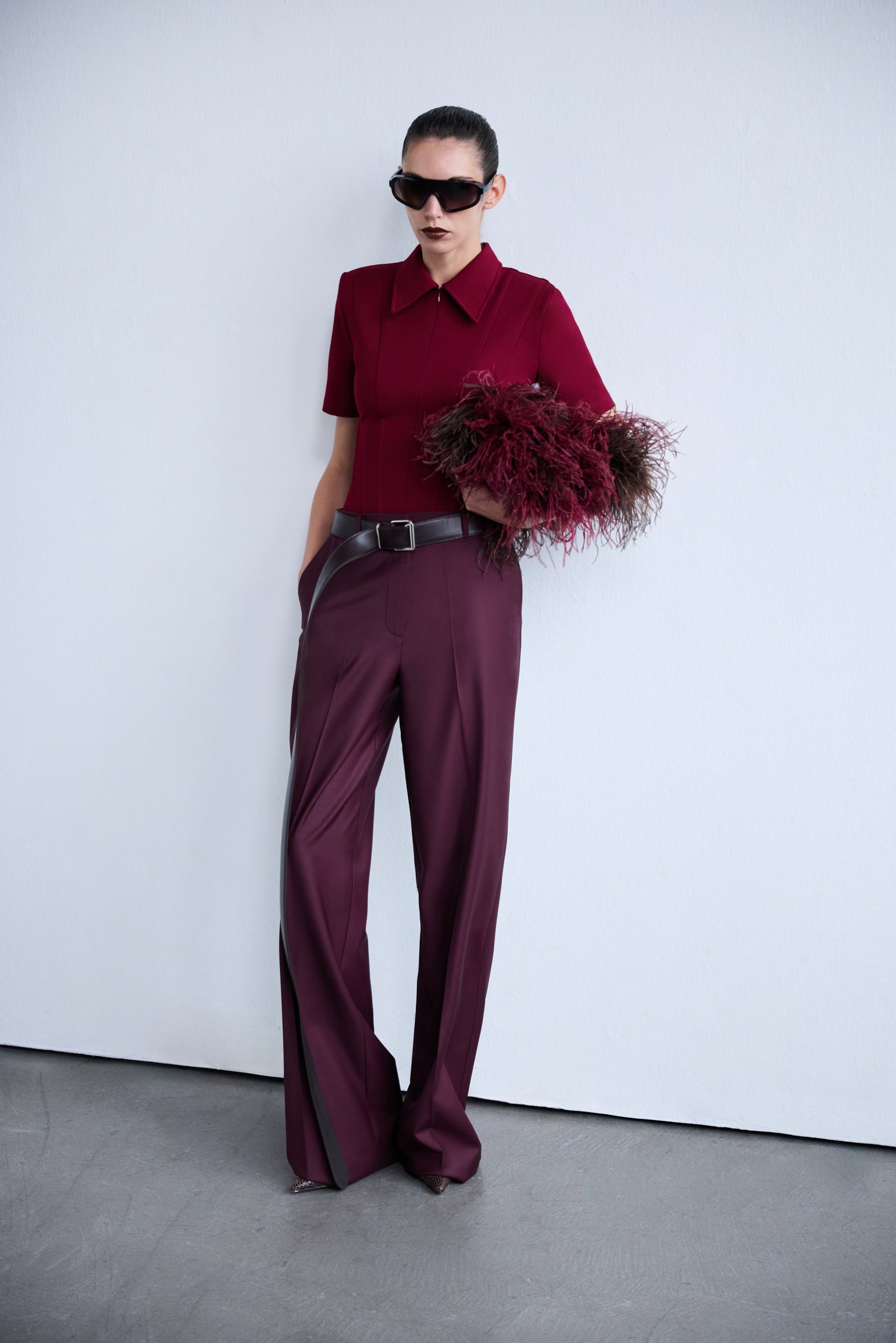 Lea - Tailored Wool Trousers