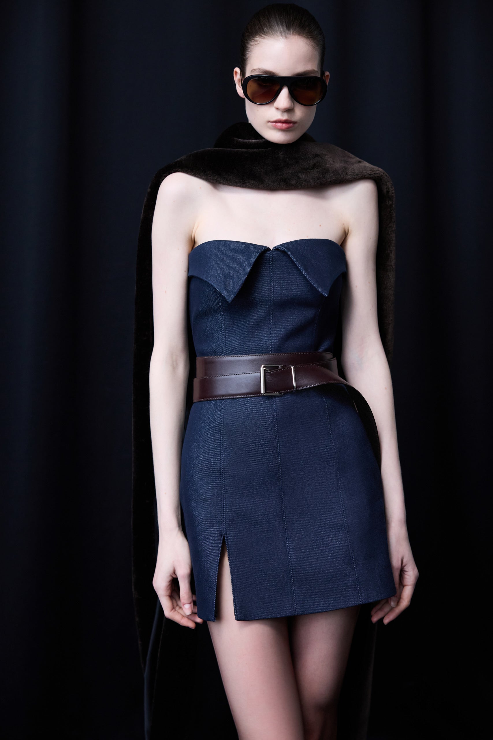 Cleo - Denim Mini Dress