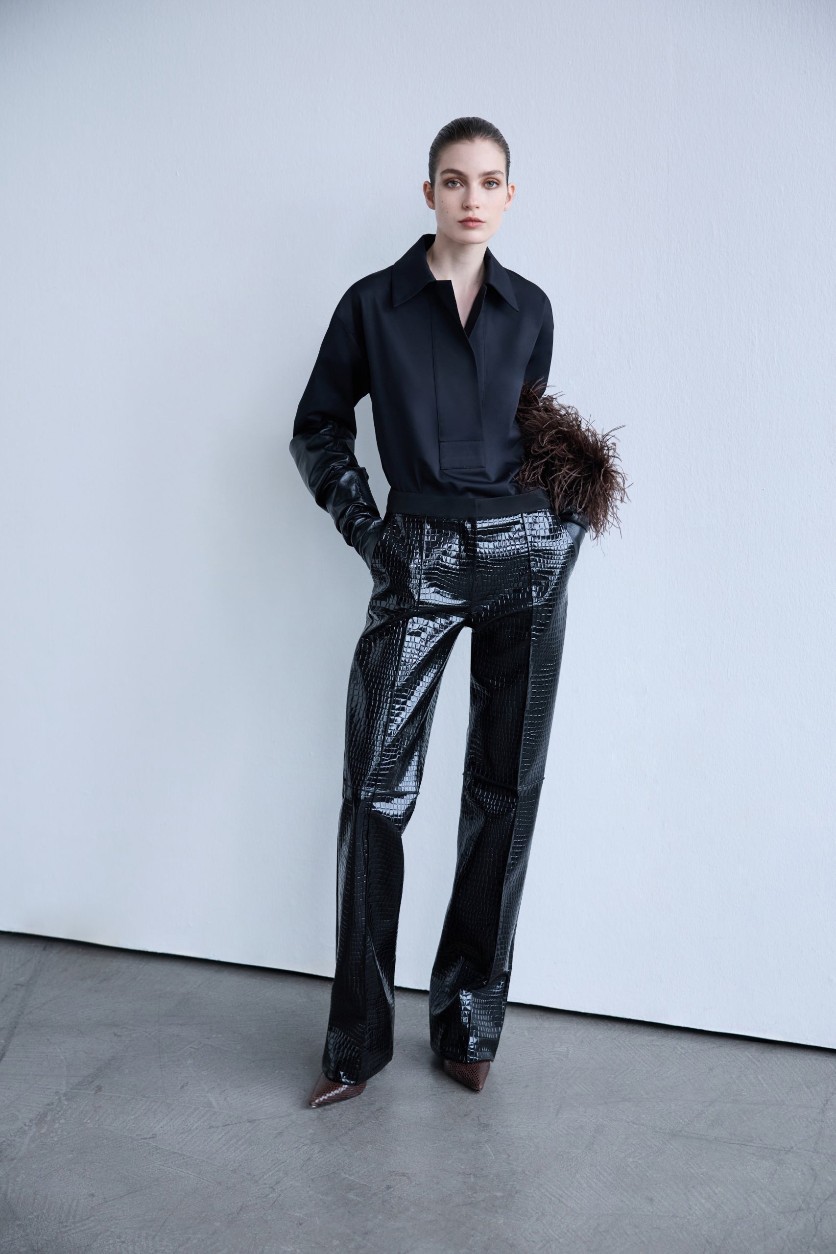 Sia - Croco Trousers