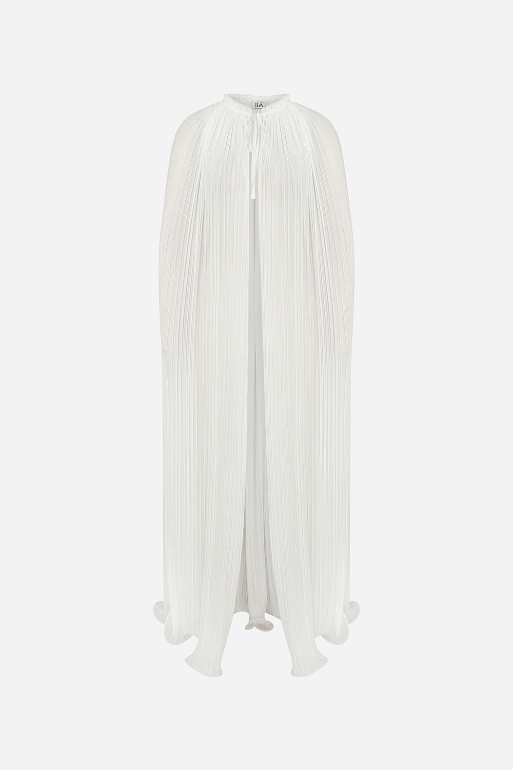 Lumi - Pleated Chiffon Cape