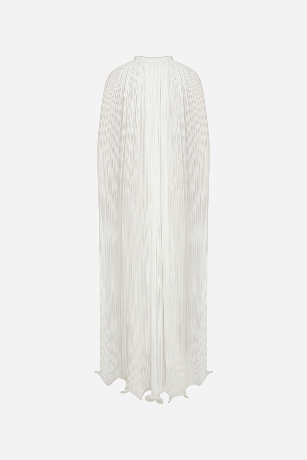 Lumi - Pleated Chiffon Cape
