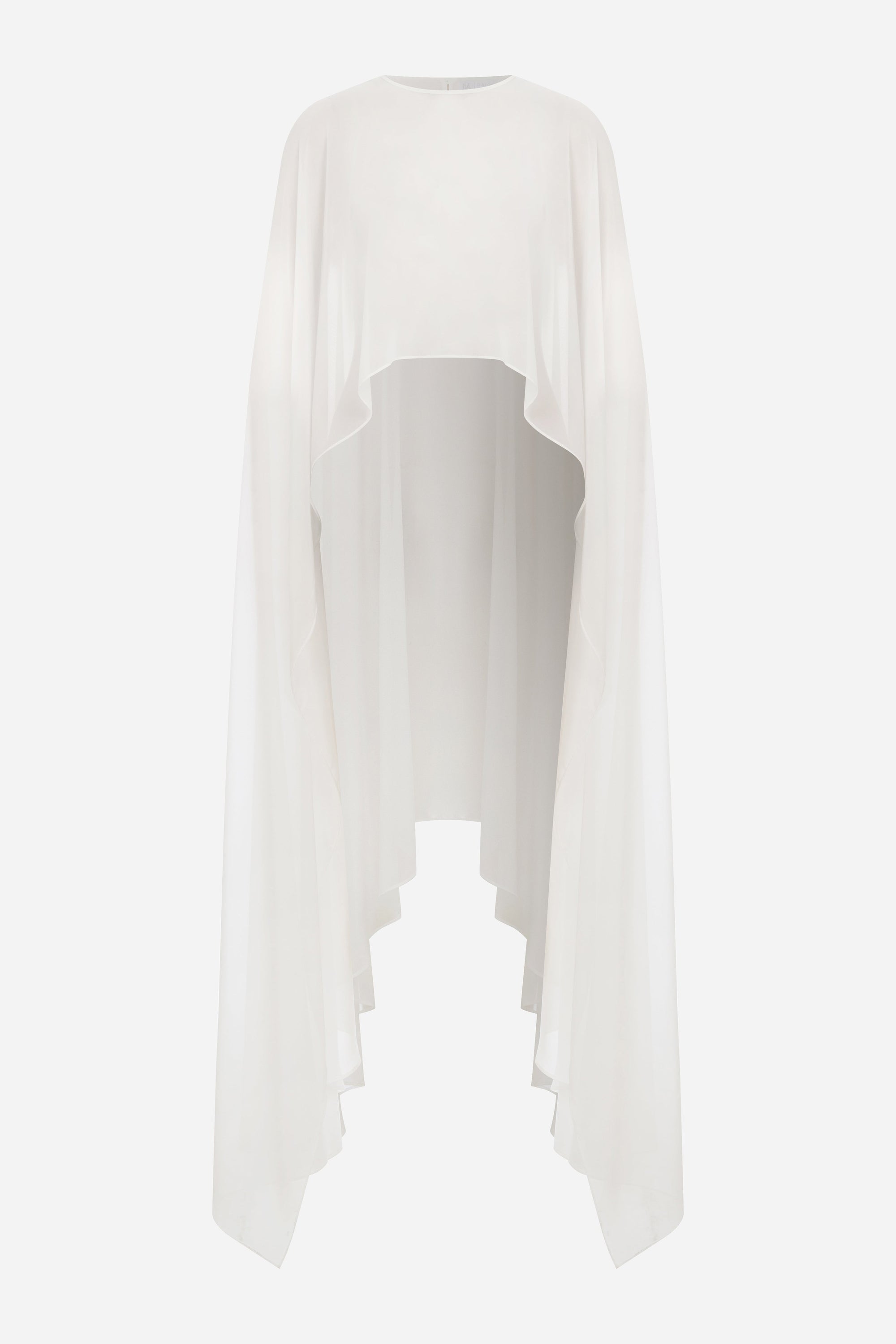 Noor - Asymmetric Chiffon Cape