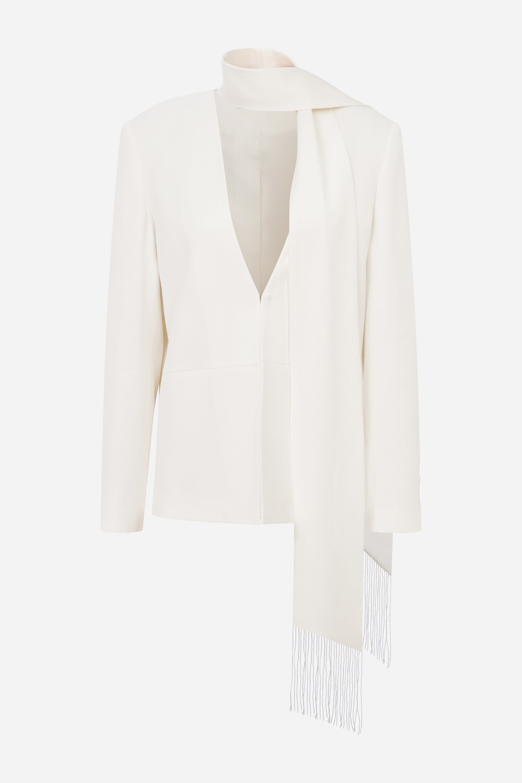 Sonia - Oversized Blazer with Scarf Detail