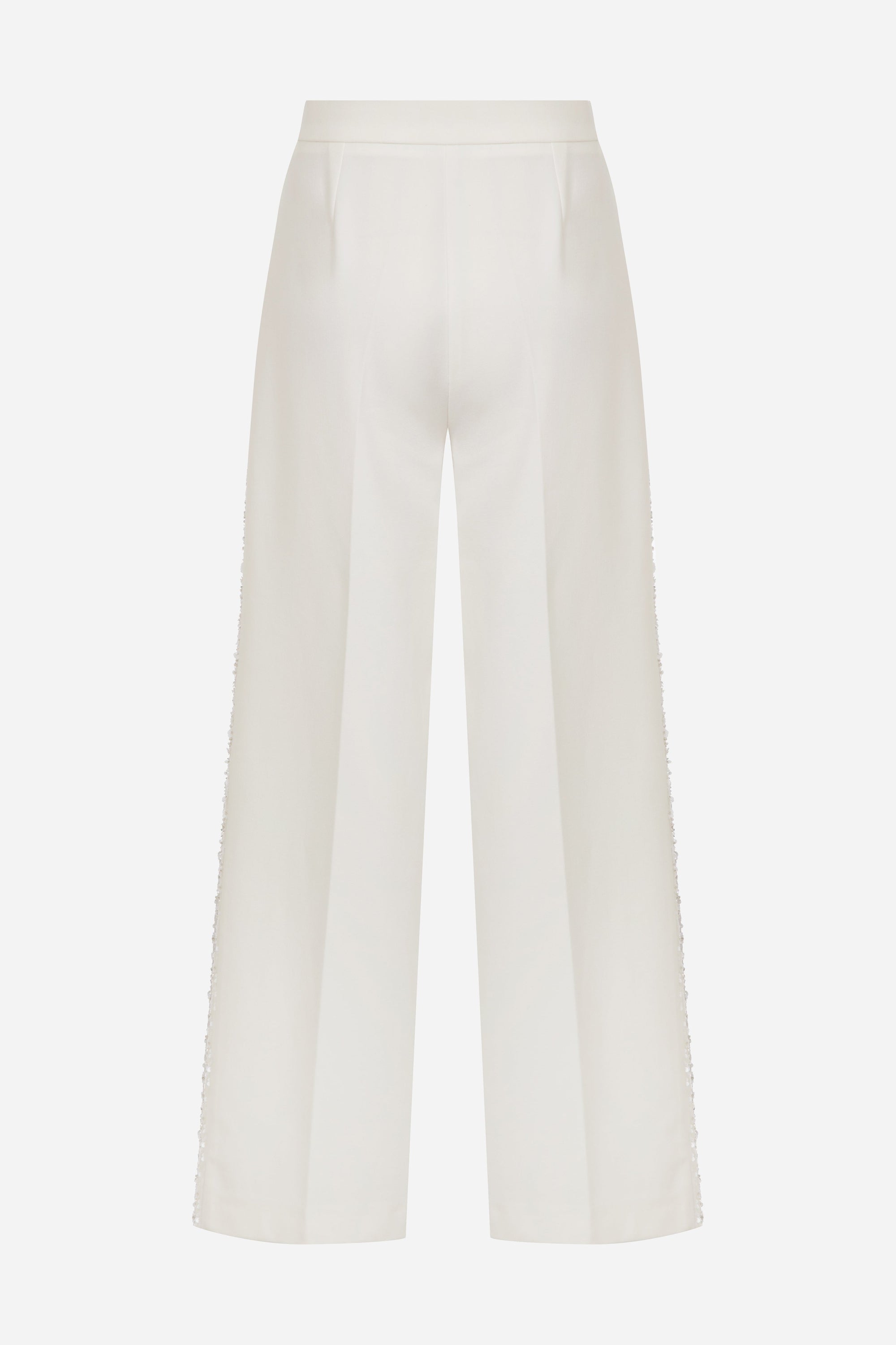 Jane - Double Pleated Tailored Trousers with Side Details
