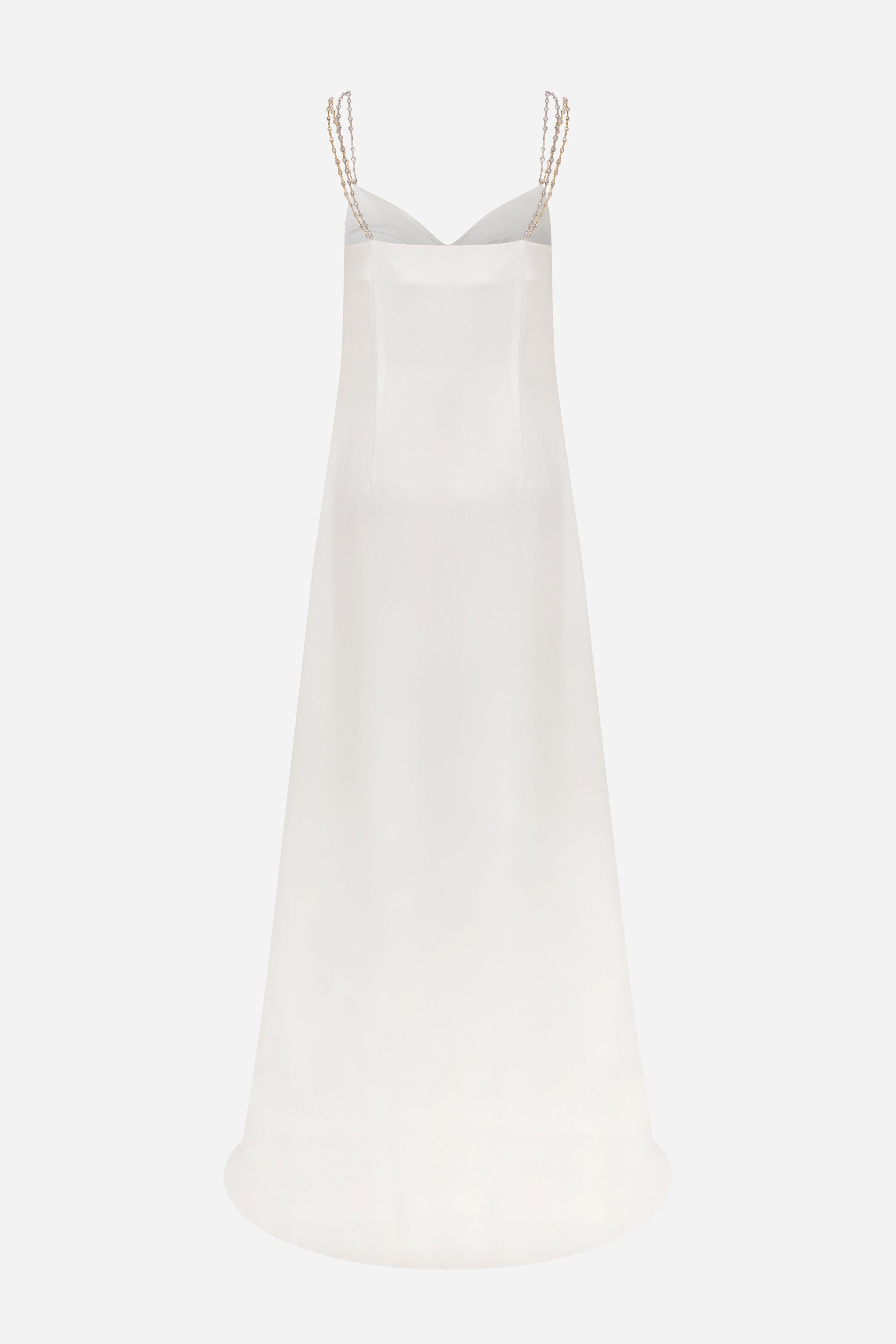 Suri - Satin Assymetrical Crop Blouse