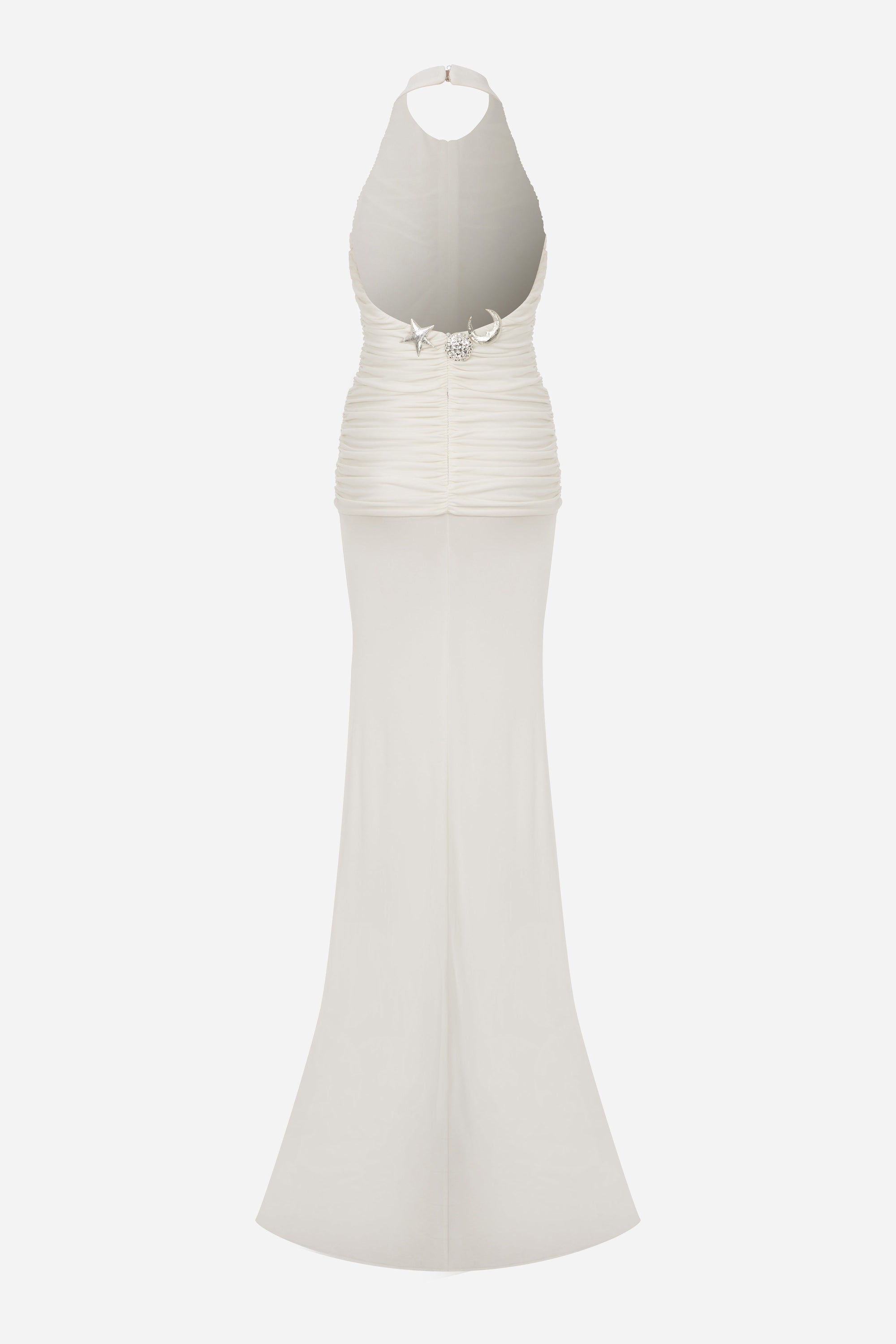 Gloria - Back Detailed Jersey Maxi Dress