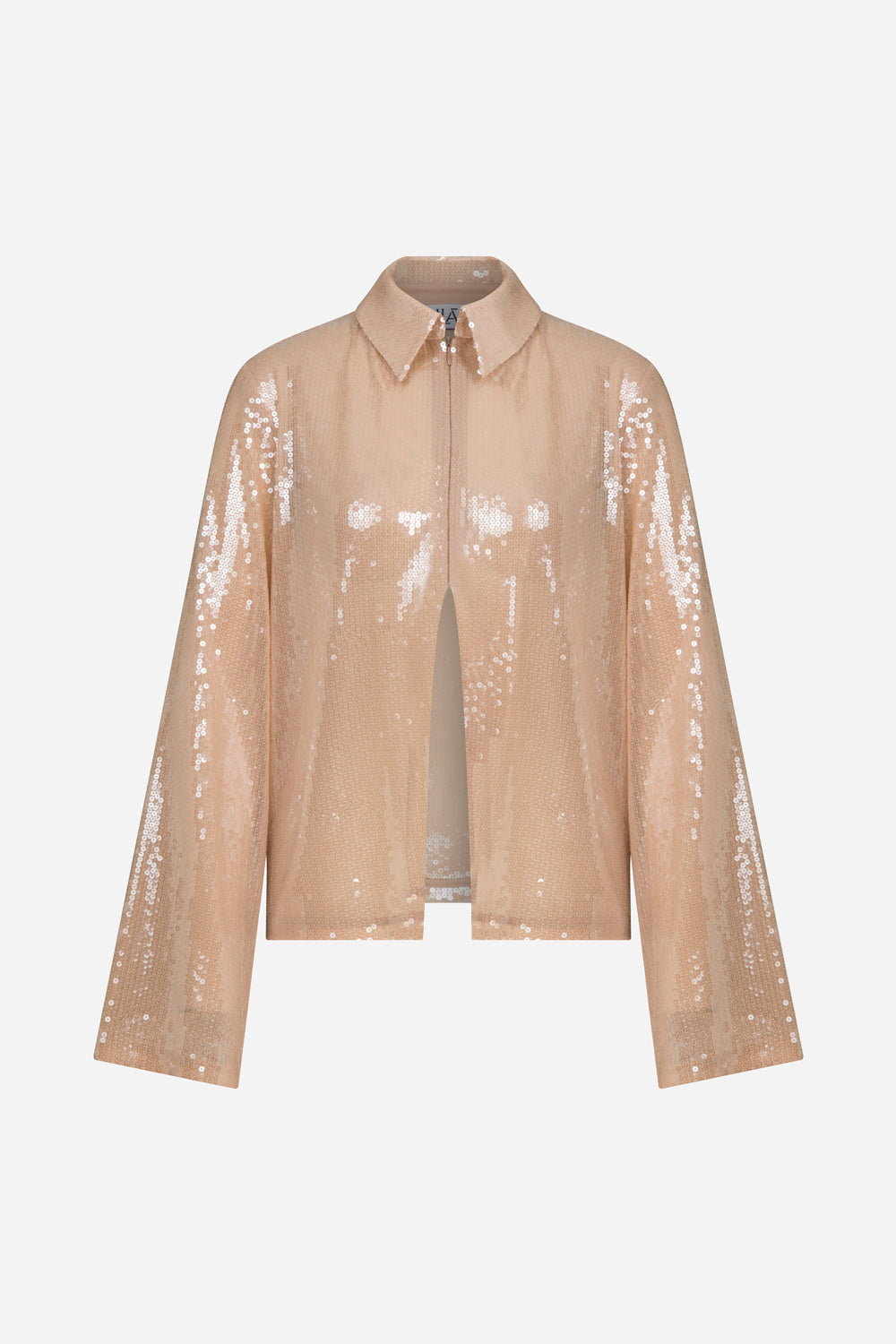 Hudson - Sequin Shirt With Zipper Detail