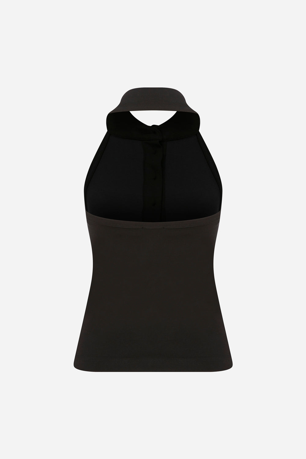 Abby - Polo Neck Knitted Top