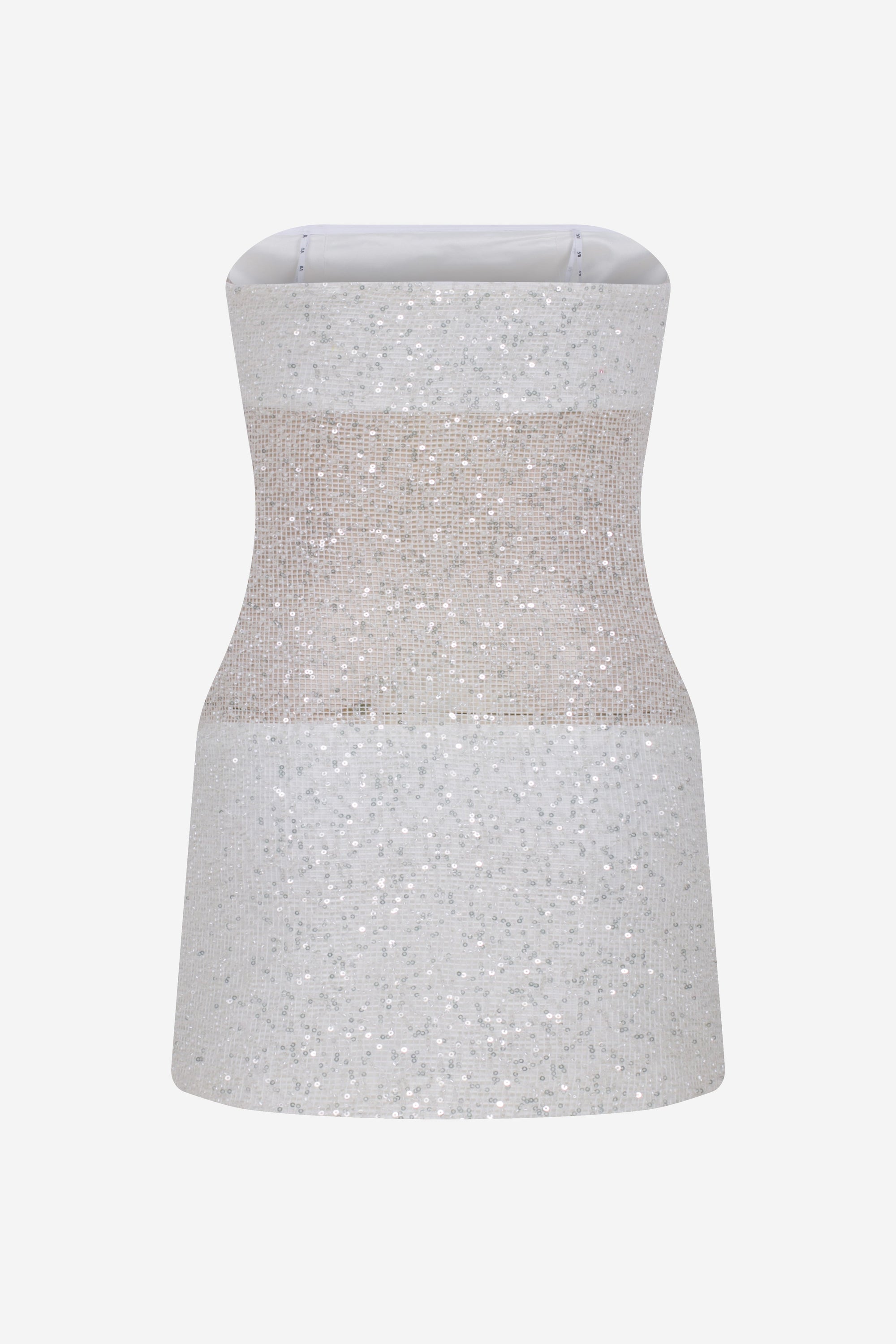 Lisa - Strapless Mini Sequin Dress