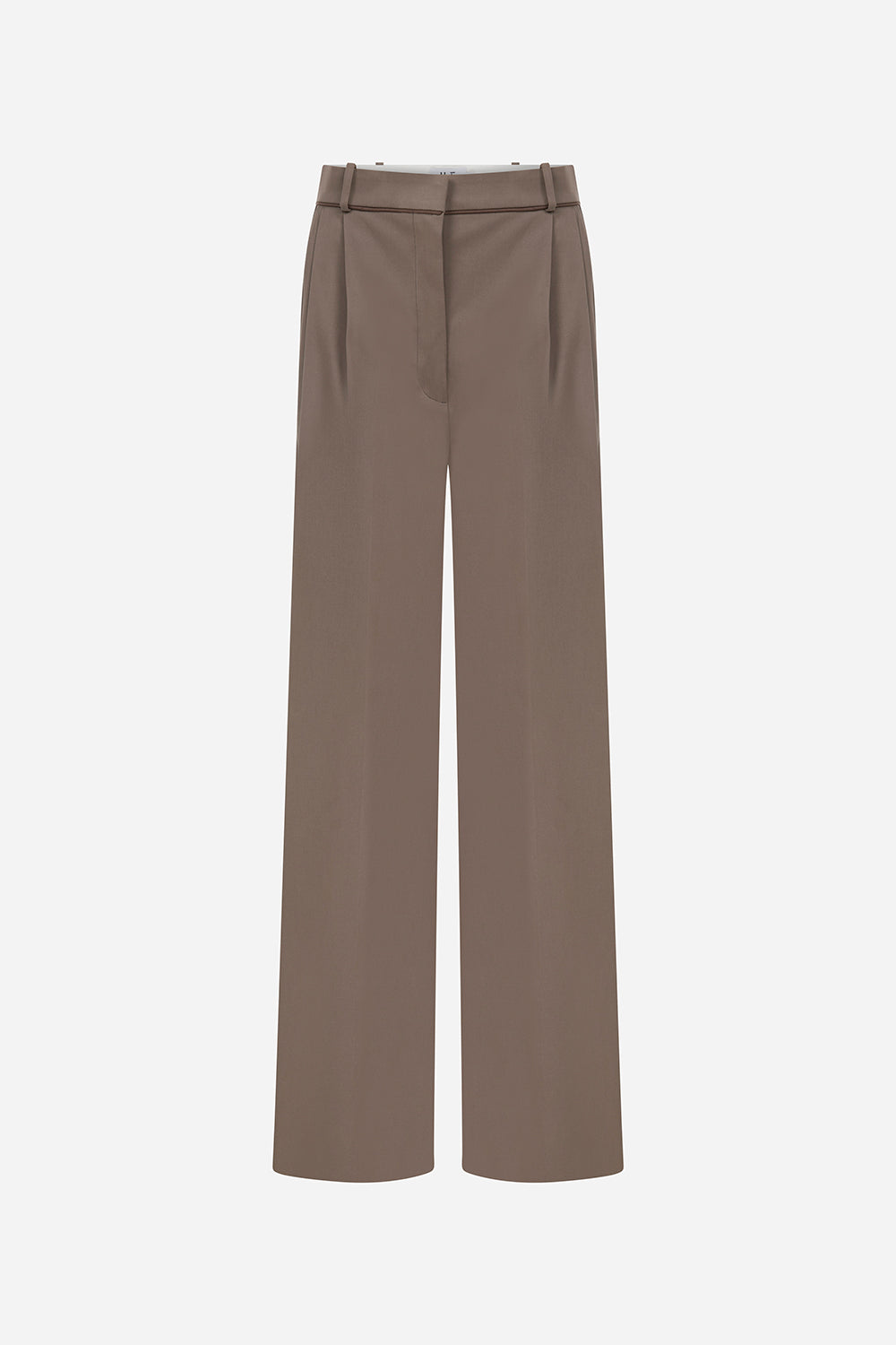 Daisy - Tailored Double Pleated Trousers With Piping Details