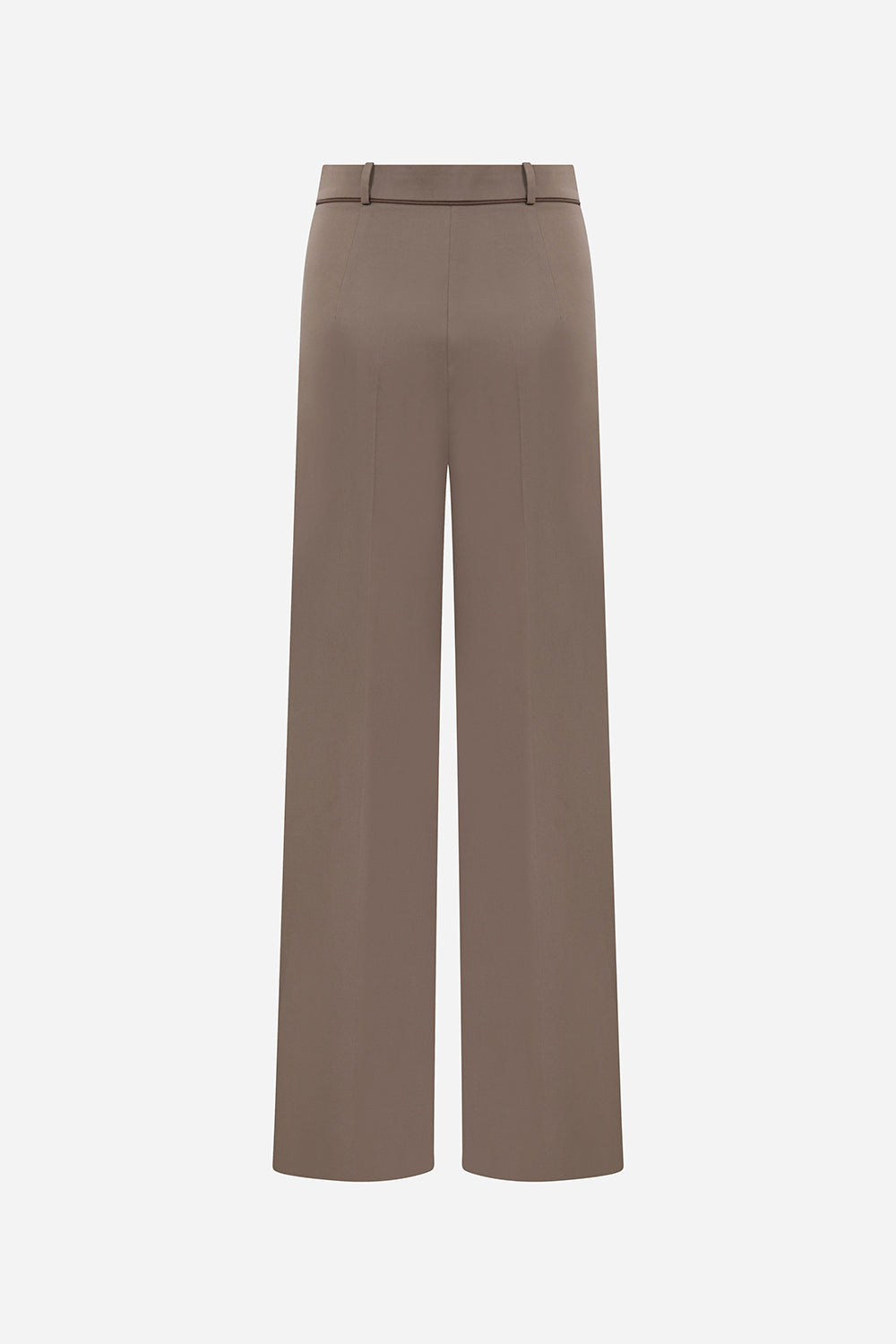 Daisy - Tailored Double Pleated Trousers With Piping Details