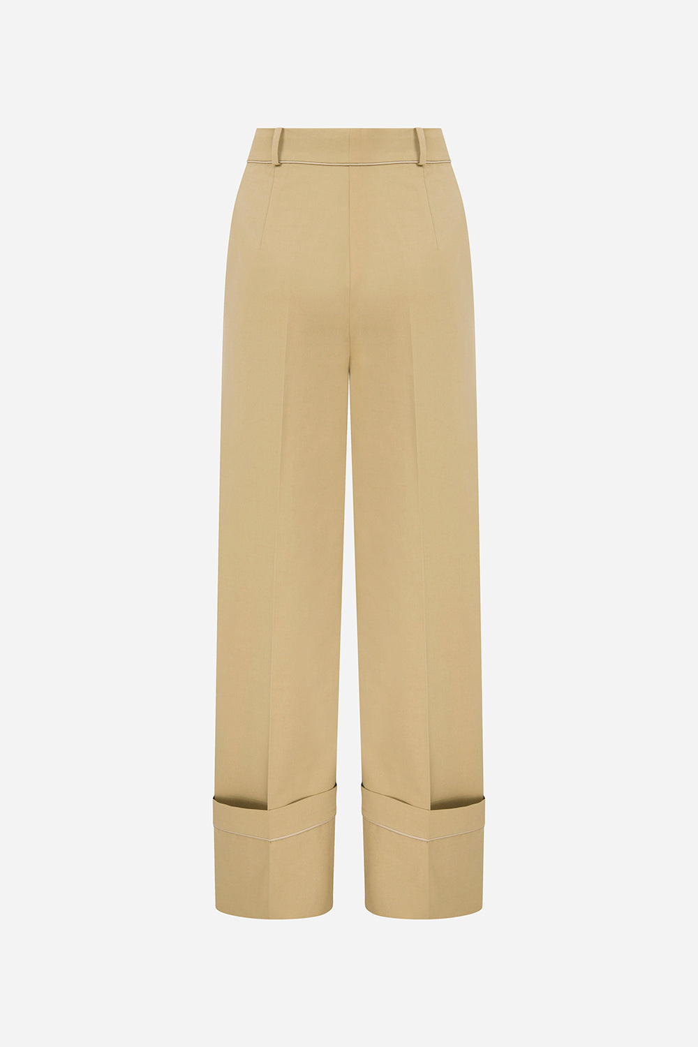 Angela - Loose Fit Trousers Double Hem