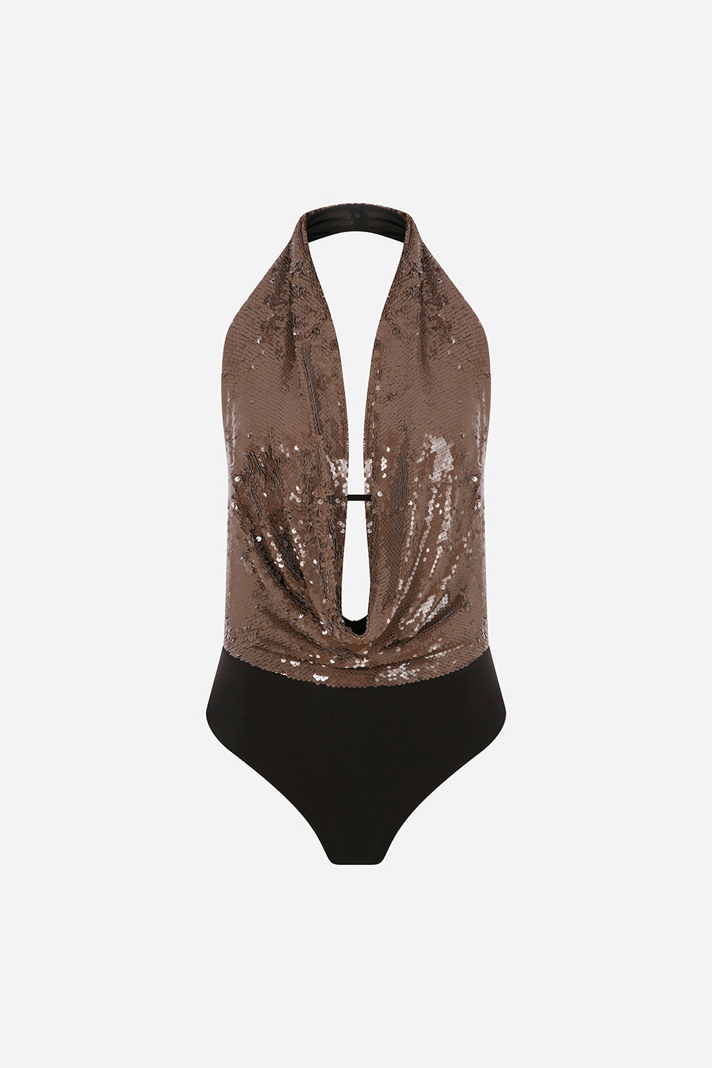 Dolly - Crowl Neck Sequin Body