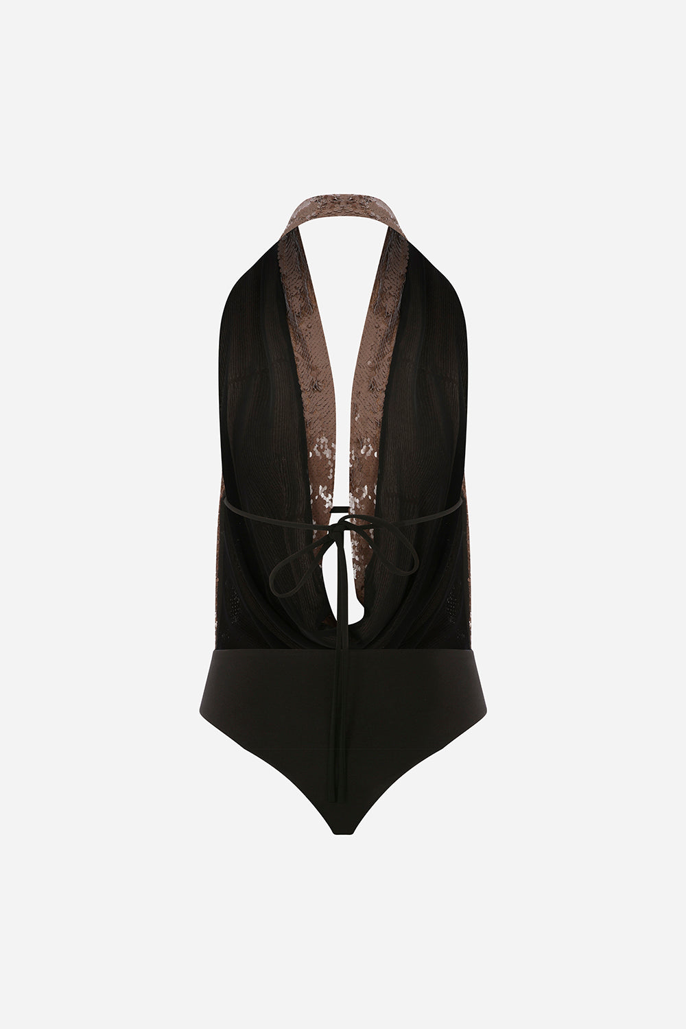 Dolly - Crowl Neck Sequin Body