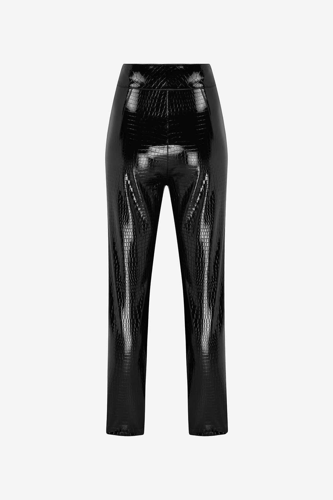 Croco - Vegan Leather Trousers