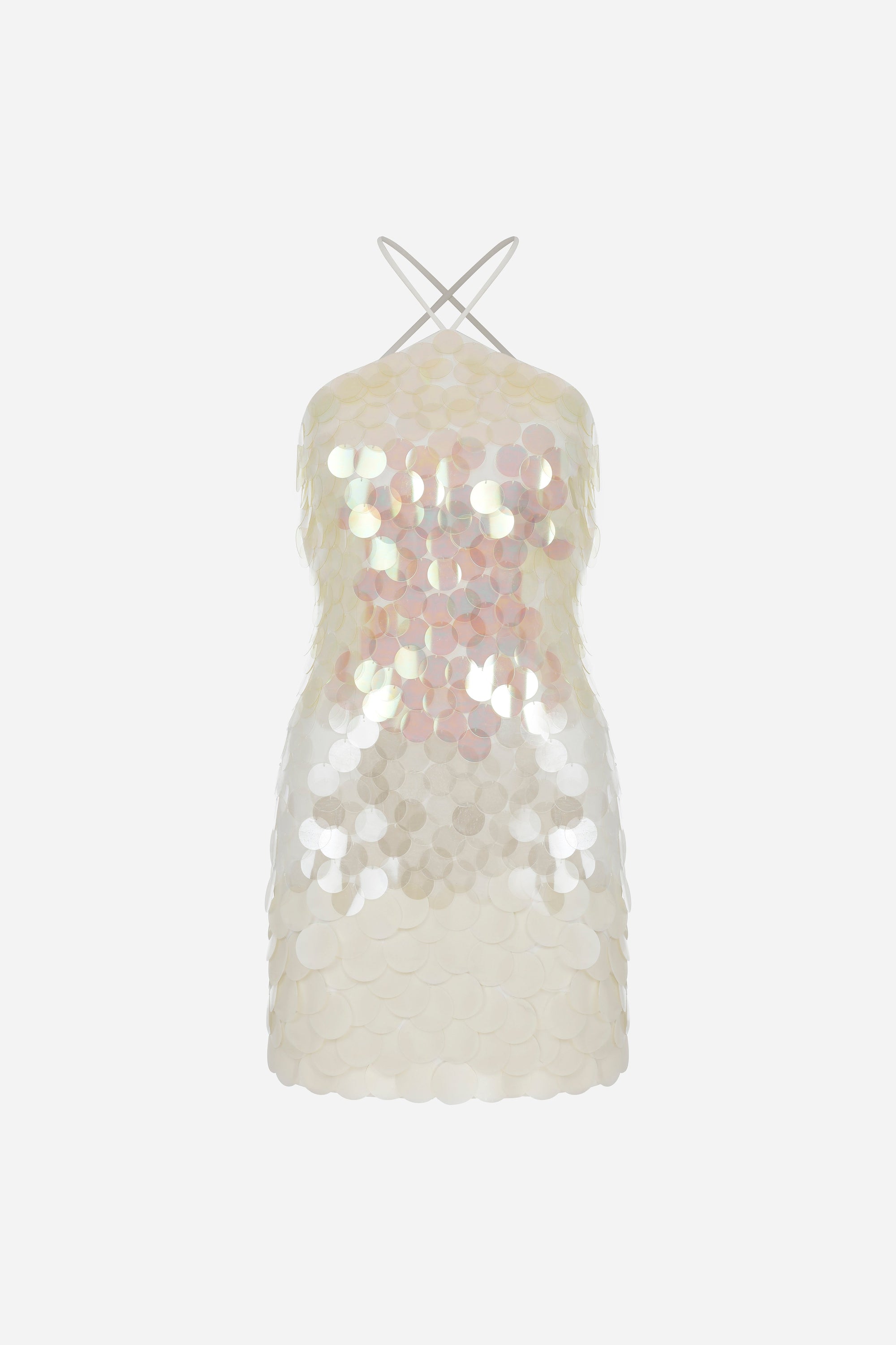 Veronica - Hand Stitched Sequin Detailed Mini Dress