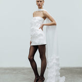 Olia - Fishing Line Shawl