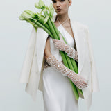 Eline - Floral Sequin Gloves