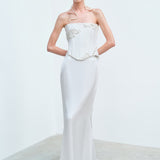Selene-Applique Detailed Corset