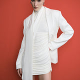 Slyvia - Shawl Detailed Tailored Fitted Blazer