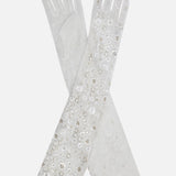 Eline - Floral Sequin Gloves