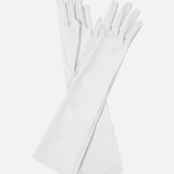 Mirelle-Leather Gloves in White