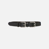 Bexa Double-Buckle Belt in Black