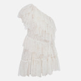 Rori - One-Shoulder Lace Blouse