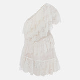 Rori - One-Shoulder Lace Blouse