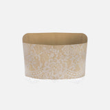 Eleri - Hand-Embroidered Lace Crop Top