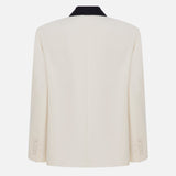 Pearl - Shawl Collar Blazer With Trim Detail