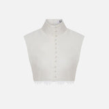 Ciel - Button-Detail Crop Top