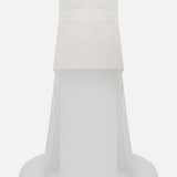 Midnight - Chiffon Off-Shoulder Cape