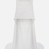 Bloom - Satin Off-Shoulder Cape