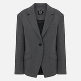 Morgan Oversized Blazer in Grey