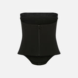 Rosalia Corset with Lace Detail in Black