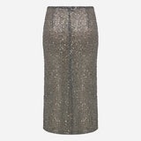 Sherry-Sequin Midi Skirt