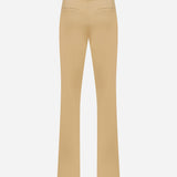 Jenny-Trousers With Back Accessory Detail in Beige