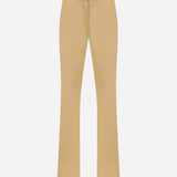 Jenny-Trousers With Back Accessory Detail in Beige