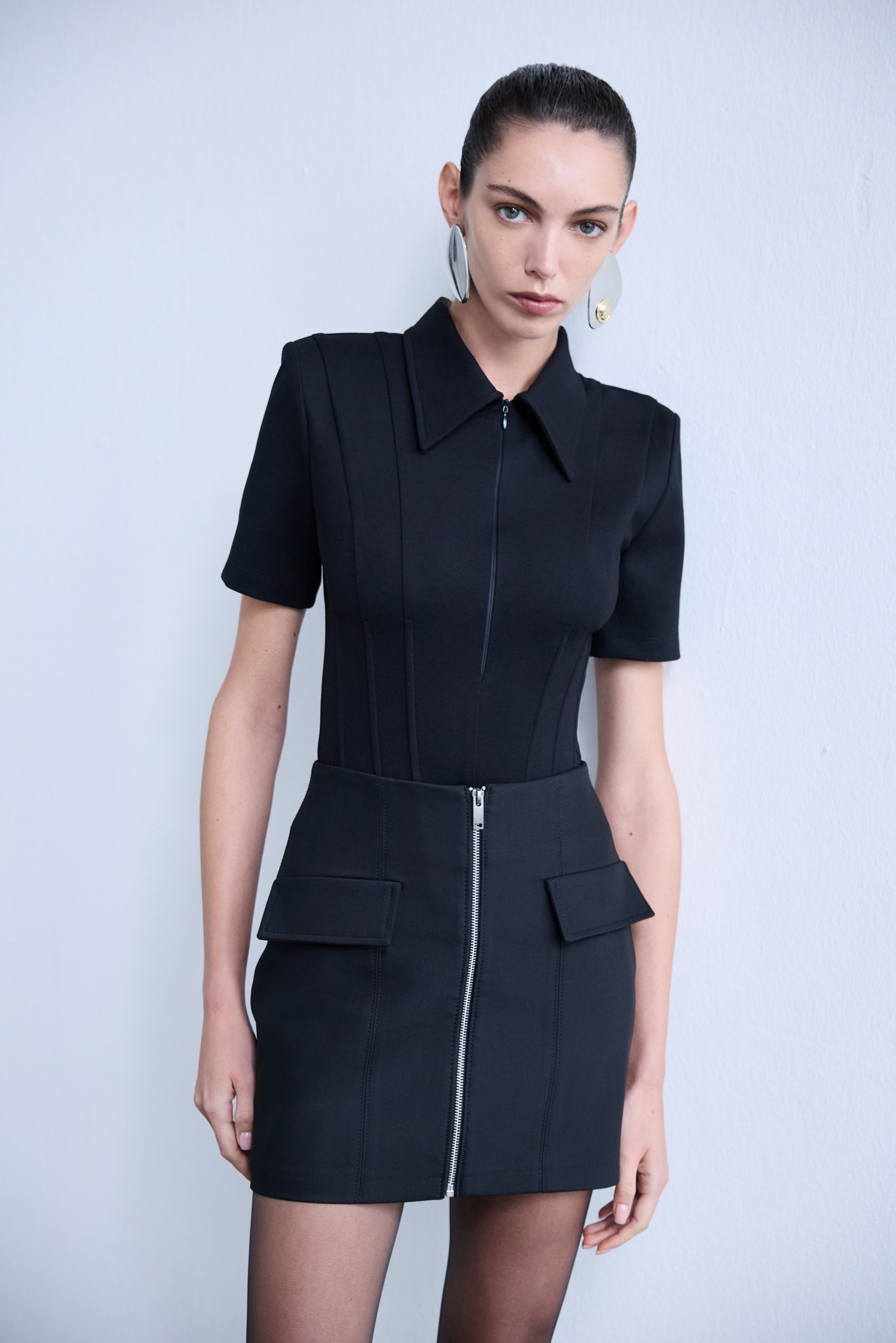 June - Mini Skirt with Big Pockets