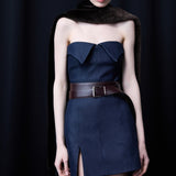 Cleo - Denim Mini Dress