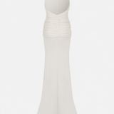 Gloria-Back Detailed Jersey Maxi Dress