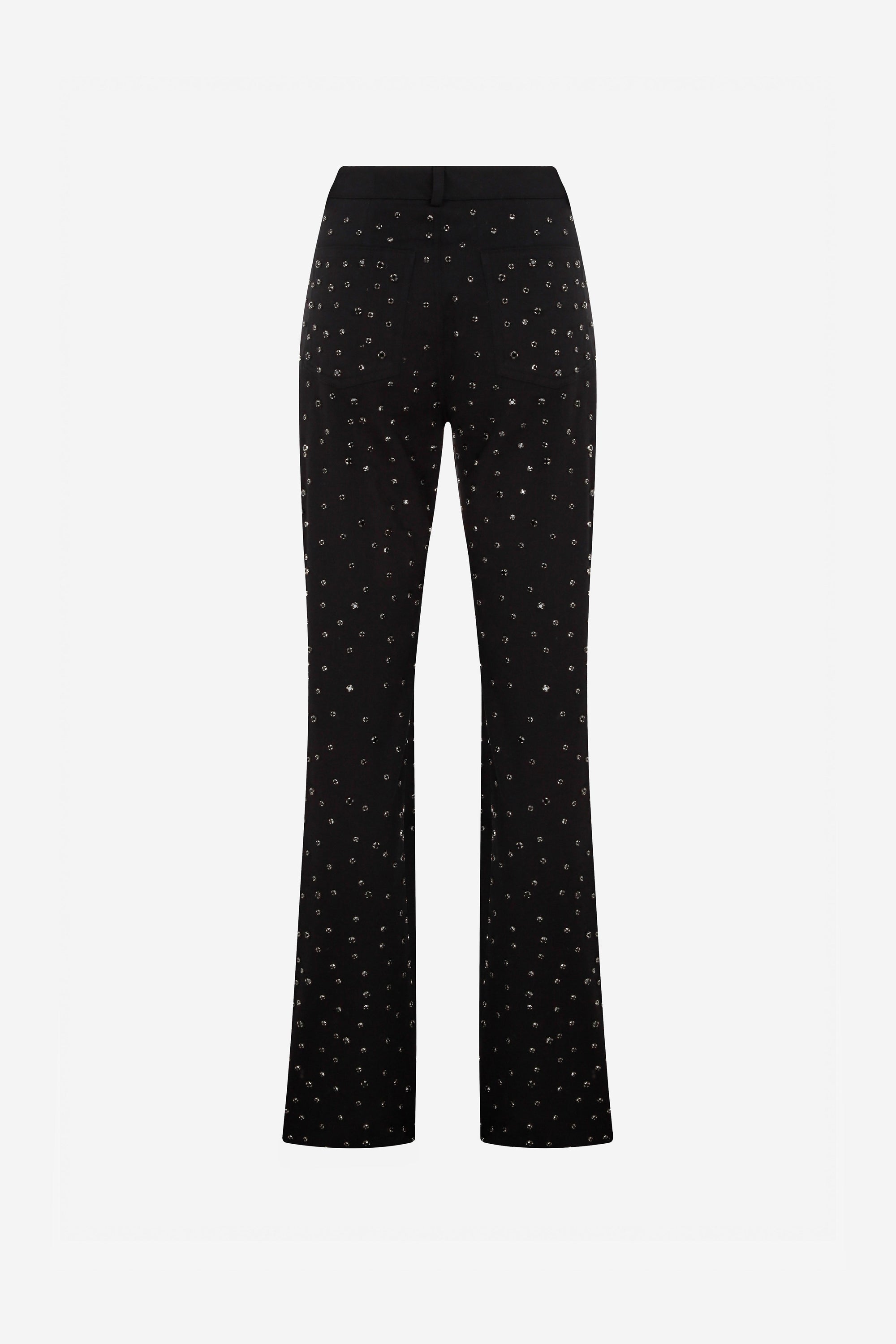 Mira - Embellished Cotton Trousers